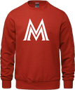 Baseball senior Matane - L00540 Chandail à col rond en molleton pour adultes - SE. S16432 (AV)